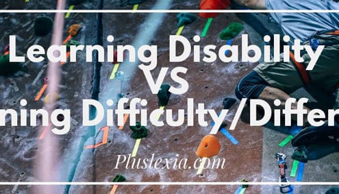 Learning-Disability VS Learning-Difficulty